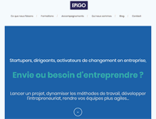 Tablet Screenshot of epigo.fr
